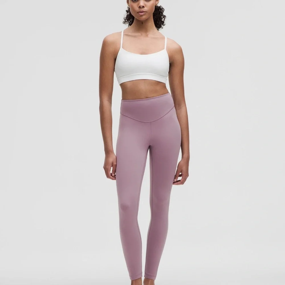 NWT ๐ Lululemon Wunder Under SmoothCover High-Rise Tight 25โ in Lavender Luxe - Picture 2 of 11